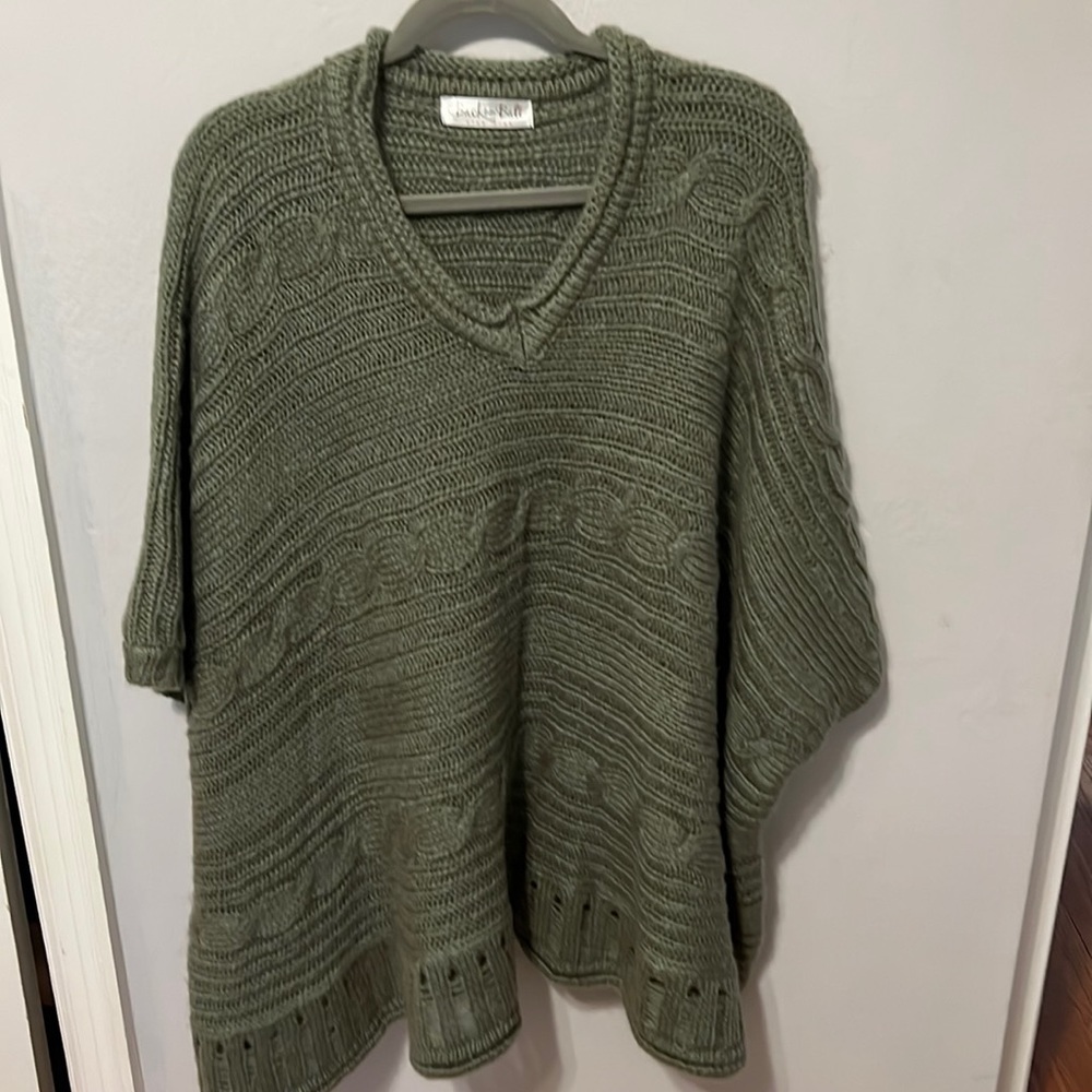Gorgeous Back from Bali Chunky Oversized Sweater Dolman